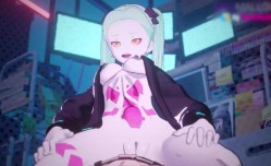 Cyberpunk Edgerunners 3d Rebecca 激烈的肛交