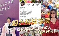 烟台科技学院大三母狗在外被人包养各种调教