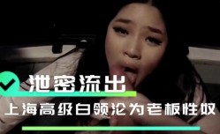 泄密流出  上海高级白领沦为老板性奴