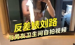 反差婊刘路与男友卫生间自拍视频