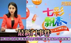 云南卫视七彩飘香主持人被渣男MJ的那些事