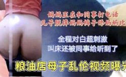 母子乱luan伦-粮油店母子