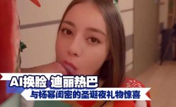 AI换脸 迪丽热巴与杨幂闺密的圣诞夜礼物惊喜
