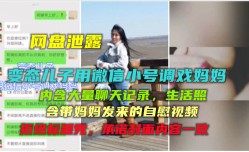 变态儿子用微信小号调戏妈妈