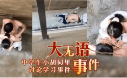 最新上市！【大无语事件】中学生小胡同里讨论学习事件