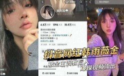 抖音35W网红韩雨薇金被金主调教