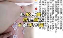 海角大神，带大姨子去酒jiu店，半推半就强上